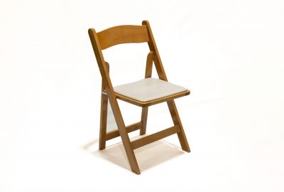 NATURAL WOOD FOLDING CHAIR
