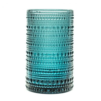 Teal Crystal Glass