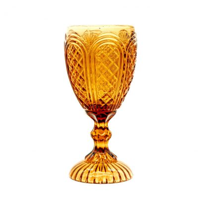 Orange Crystal Glass